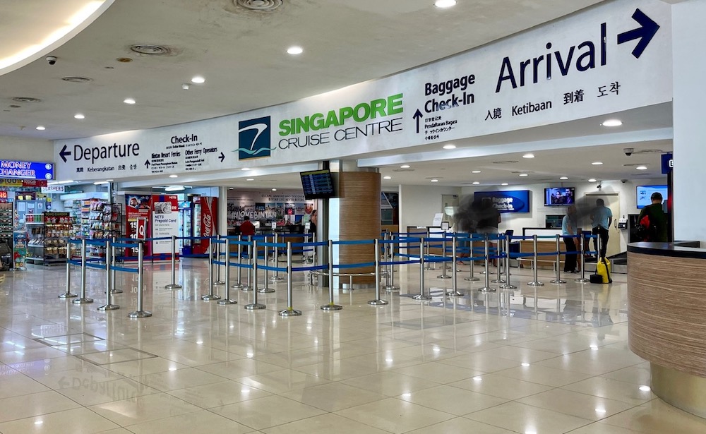 シンガポールのタナメラ・フェリーターミナル