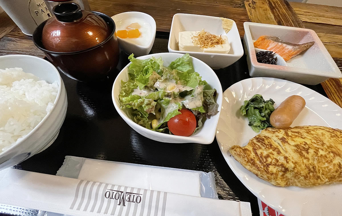 ホテルオークス熊本のレストラン 朝食セット