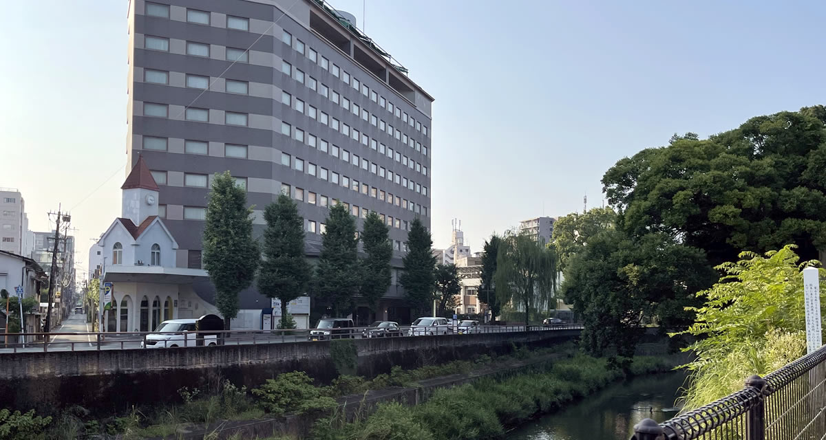 熊本城や坪井川を望む「アークホテル熊本城前」
