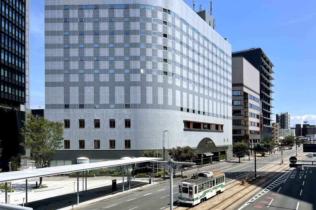 2020年にリニューアルオープンした「ザ・ニューホテル熊本」