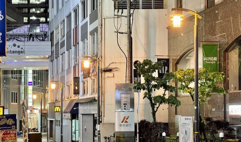 熊本の街灯「熊本市役所本庁舎前」