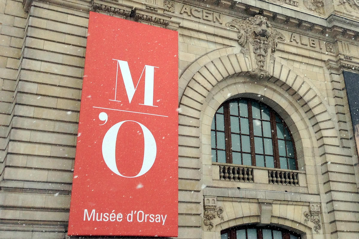 世界で最も有名なオルセー美術館外観