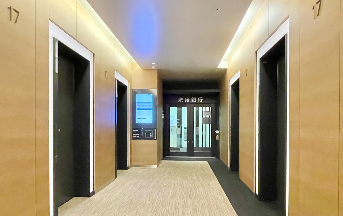 肥後銀行東京支店入口
