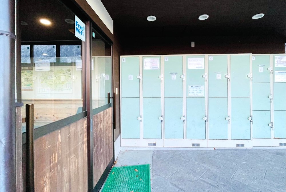 伊香保温泉 石段街口のコインロッカー