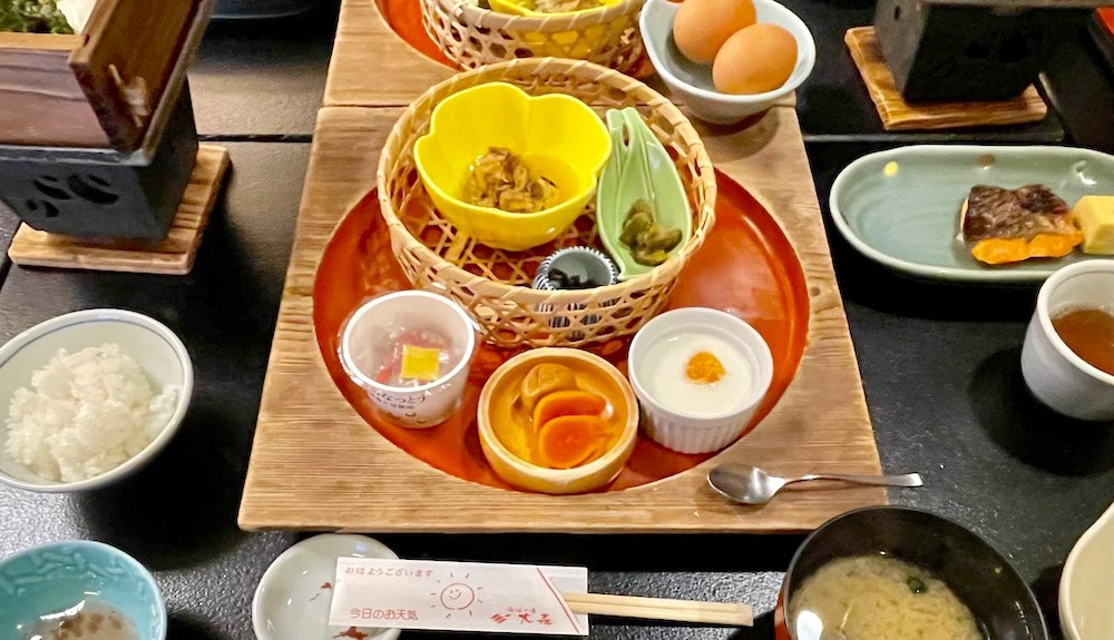 伊香保温泉 和心の宿 大森の朝食全体