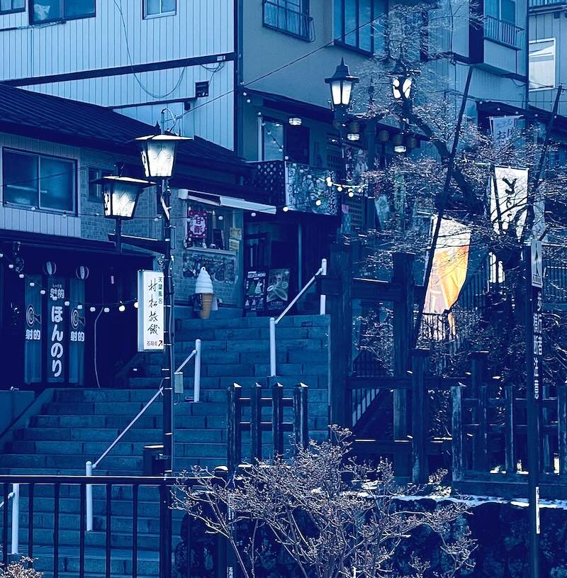 群馬・伊香保温泉　石段街