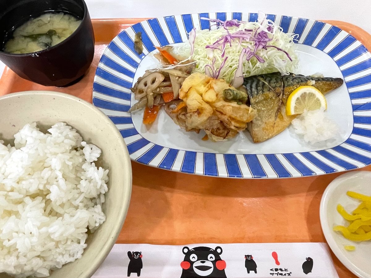 亀井ランチ熊本市役所地下食堂店日替わり