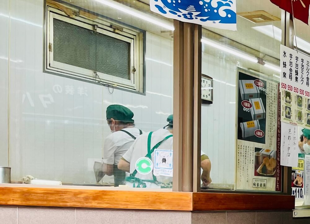 蜂楽饅頭 製造工程