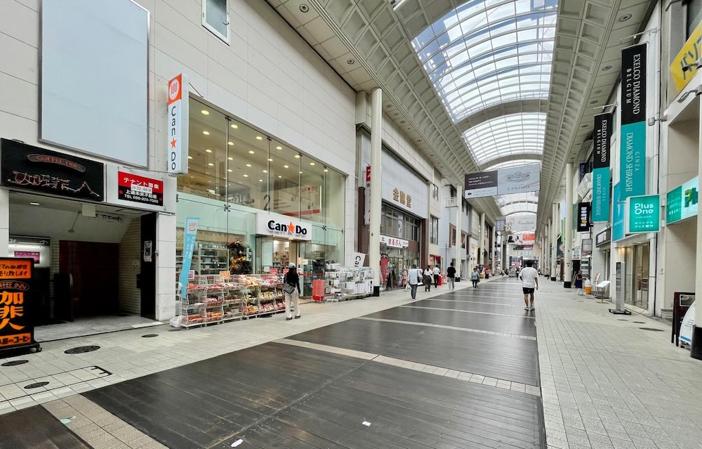 熊本市中央区 上通アーケード