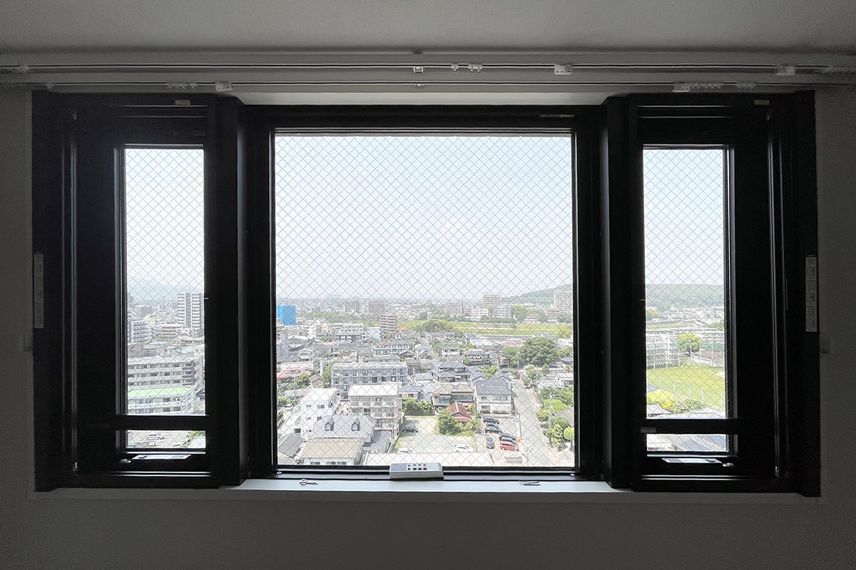 MJRザガーデン大江洋室窓から見える風景