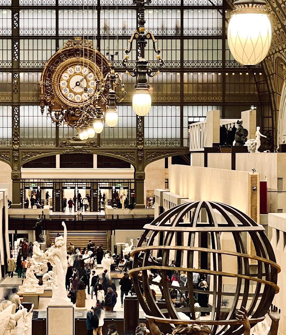 musee d orsay clock silhouette photo spot