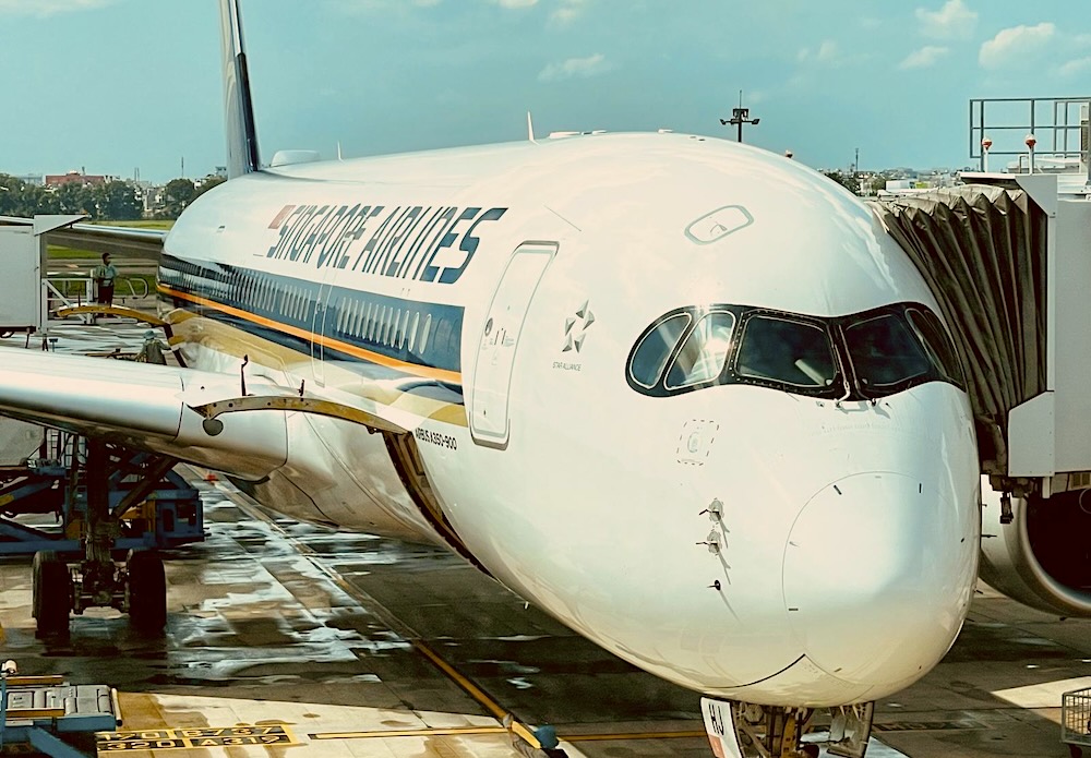 シンガポール航空エアバス350-900