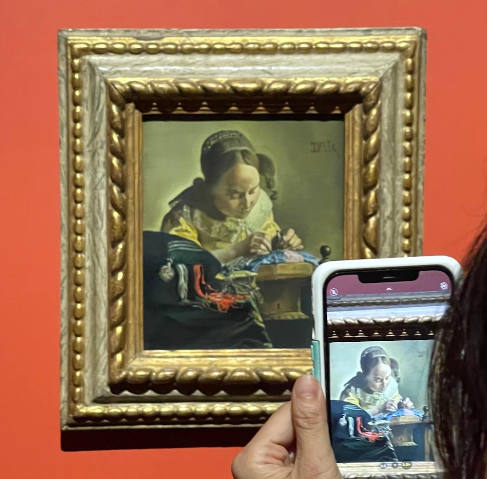 ヨハネス・フェルメール《レースを編む女》