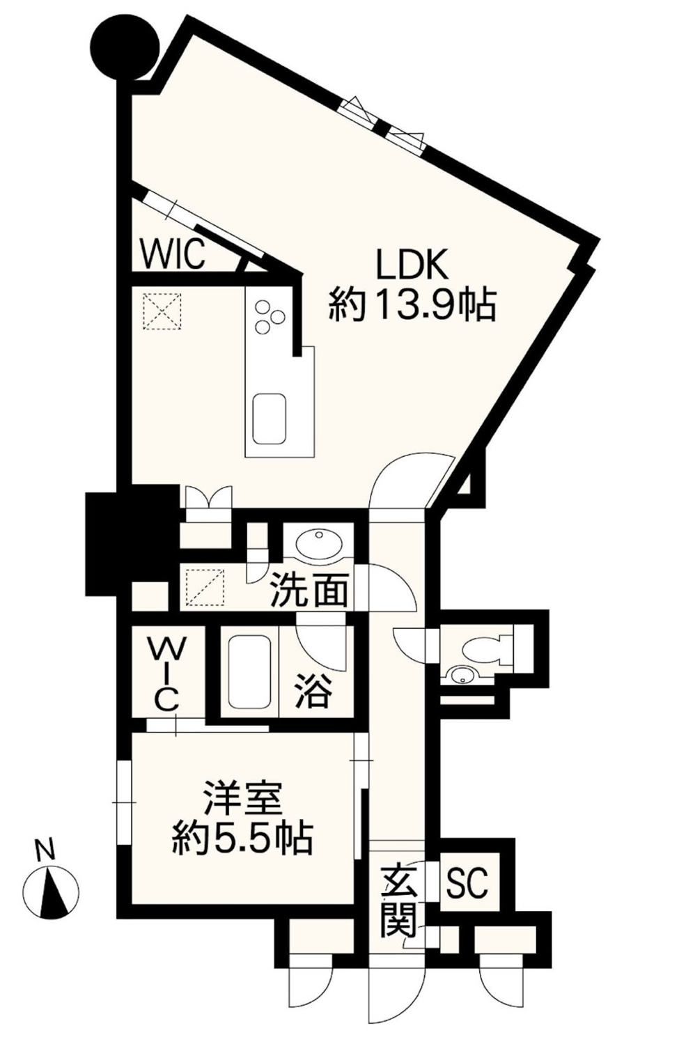 ザ・熊本ガーデンズの中古物件間取図
