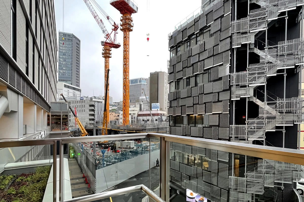「ザ・ヨコハマフロントタワー」建設工事の進捗状況 Construction Site of The Yokohama Front Tower of Yokohama Station, November 2021