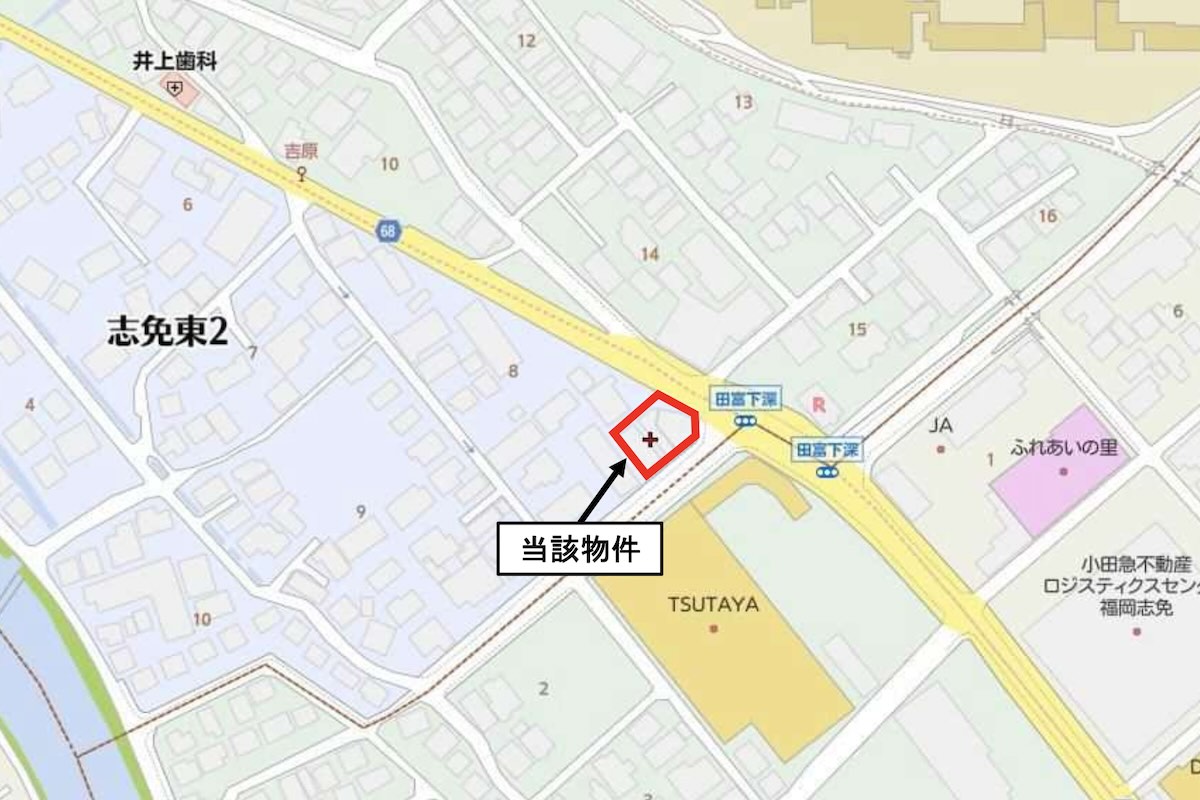 福岡県糟屋郡志免町 全国展開企業20年契約付 収益物件 コンセプトビジュアル