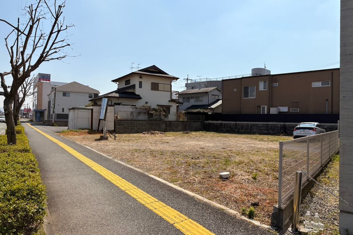 熊本市中央区帯山4丁目 事業用地