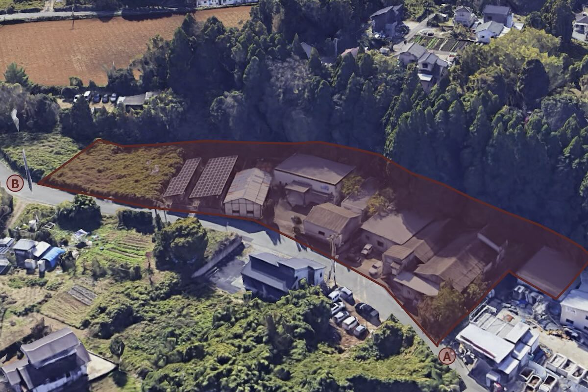 非公開資料：現地俯瞰写真