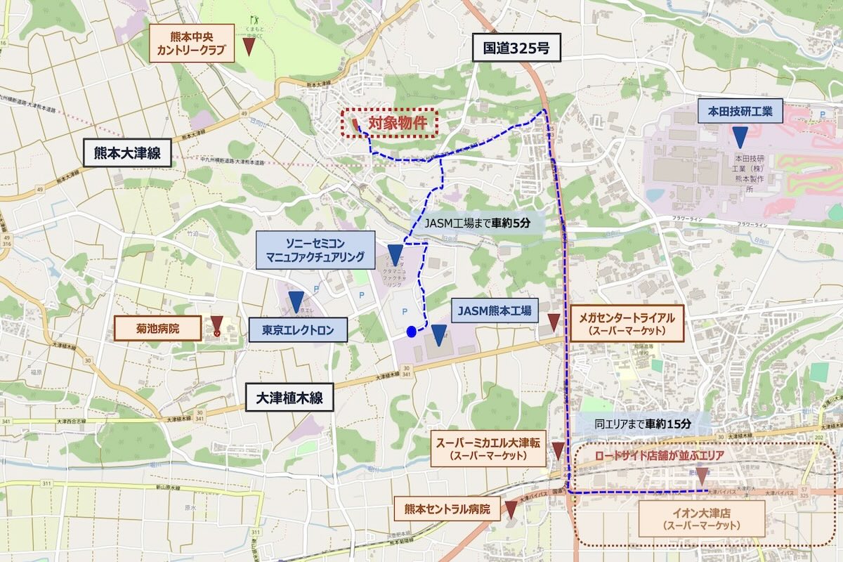 非公開資料：周辺位置関係