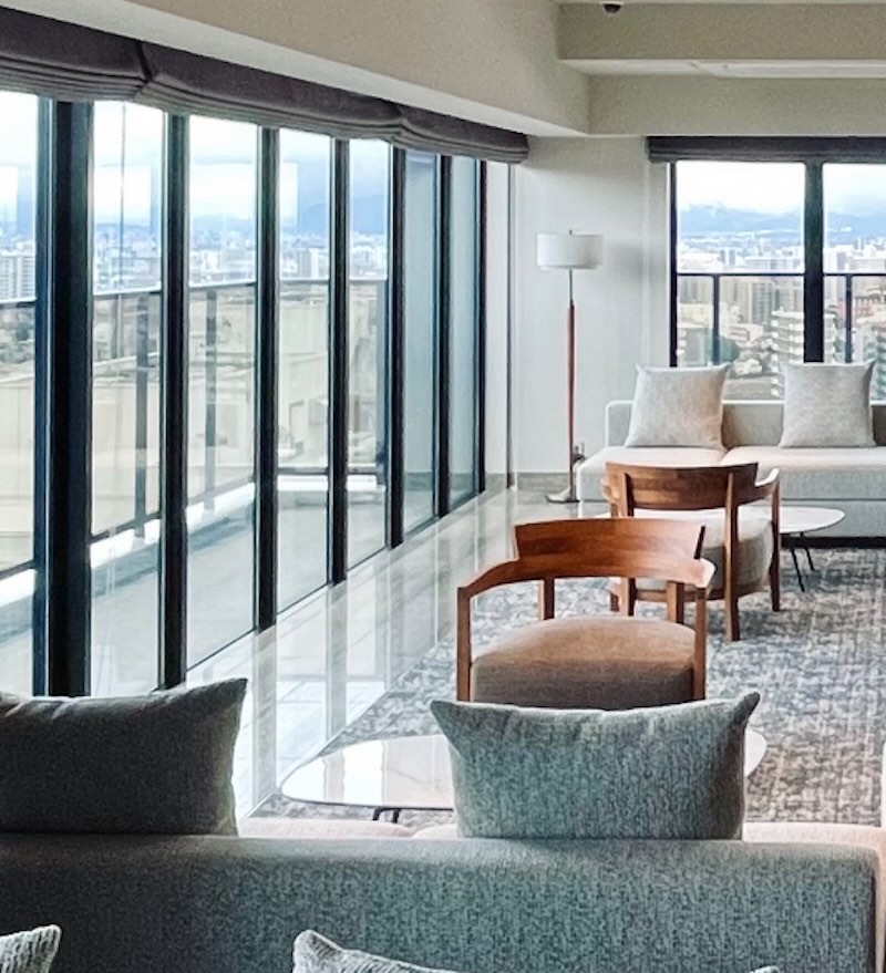 MJR熊本ザ タワー 2LDK リビング・ダイニングLow-E 複層ガラス