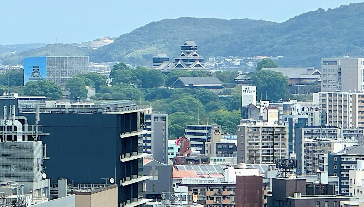 MJR熊本ザ・タワー21F・熊本城の眺望