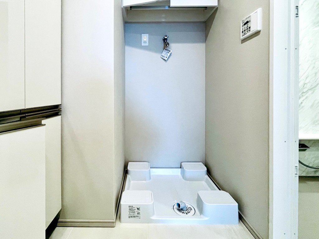 MJR熊本ザ・タワー21階 パウダールームの洗濯機置き場
