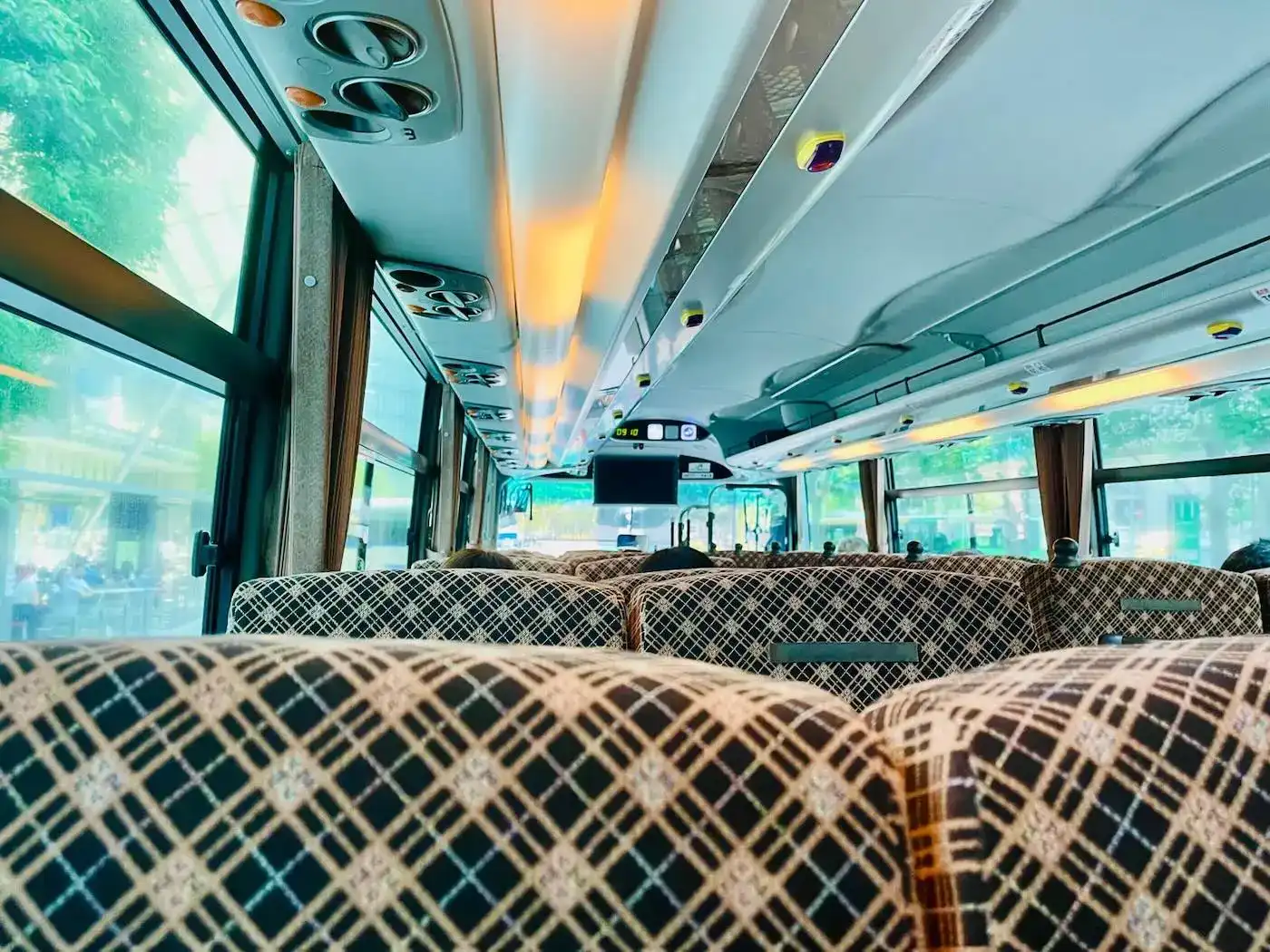 空席が多い車内
