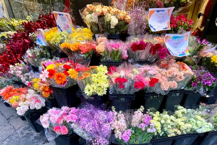 パリ 花屋